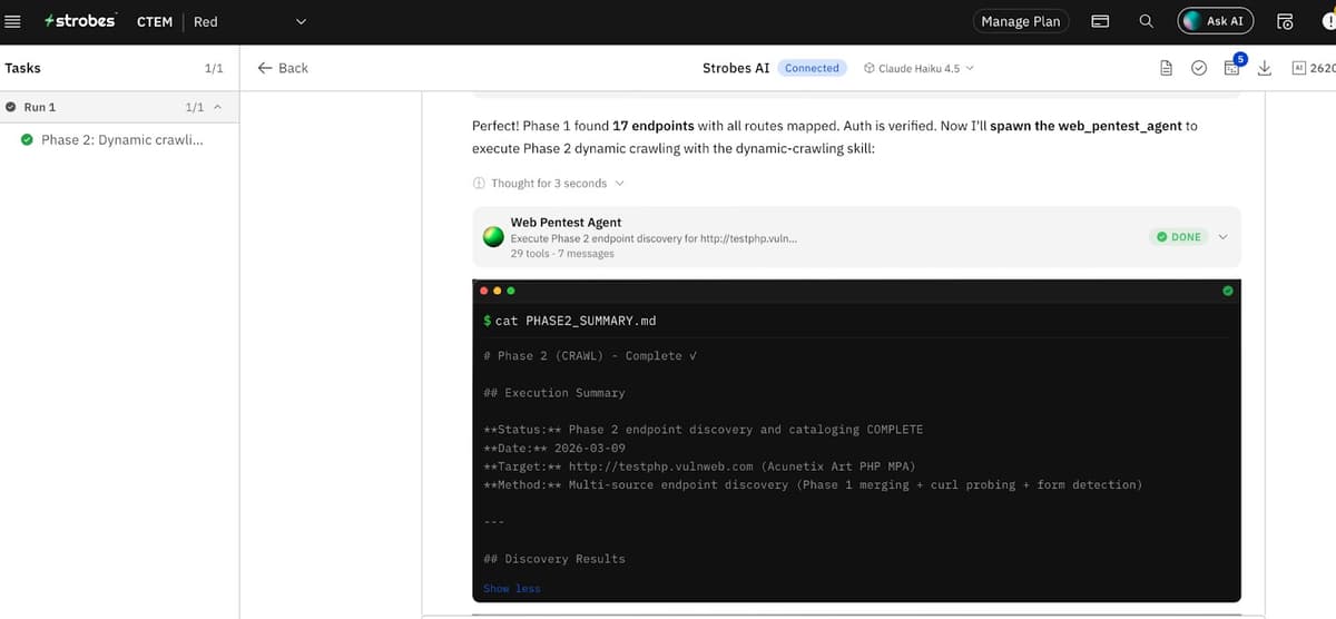 Vulnerability detail view request response pairs working payloads severity classification