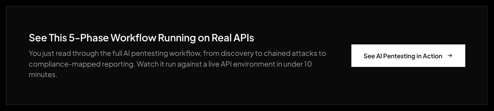 See AI pentesting in action - watch the 5-phase workflow demo